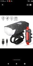 Bike-Light Bicycle-Lamp Cycling MTB Front-Back Safety Flashligh Rear Waterproof Rechargeable