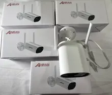 ANRAN-Mini Kit de videovigilancia de 3MP, sistema de grabación de Audio CCTV, impermeable, Conector de cámaras IP inalámbrico para exteriores y visión nocturna de juego