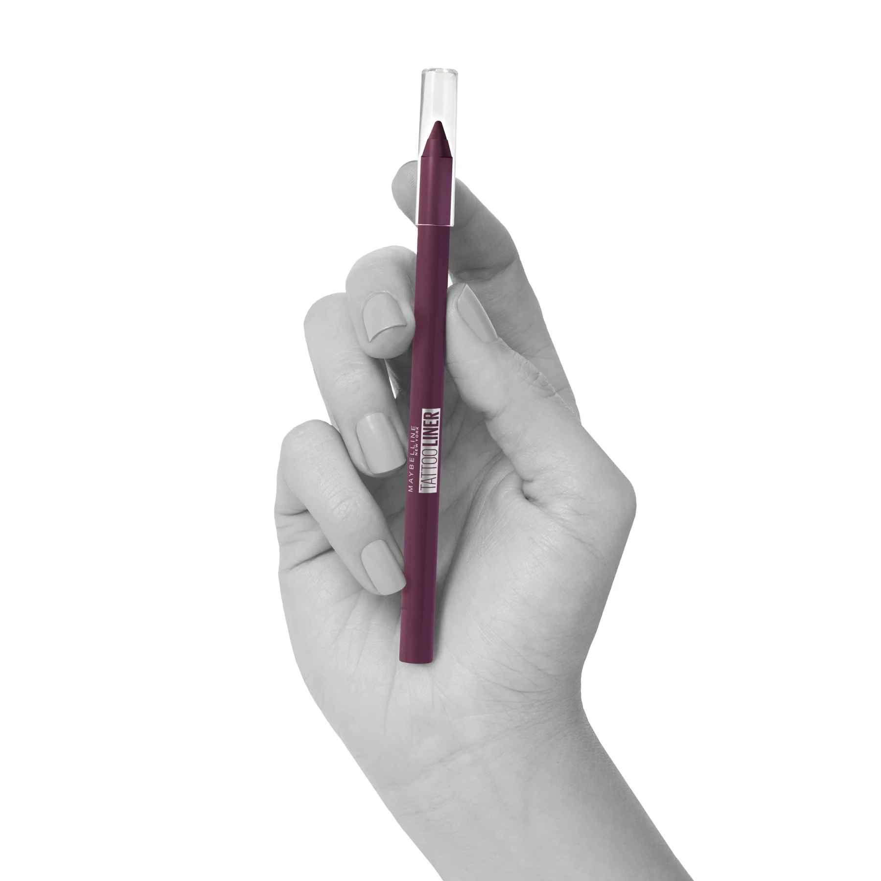 Maybelline New York Карандаш для глаз гелевый TATOO LINER интенсивный цвет, оттенок 942, ягодный, 1.3 г