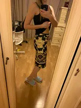 Falda larga con estampado de otoño para mujer, falda larga con estampado de otoño, diseño abstracto, estilo europeo