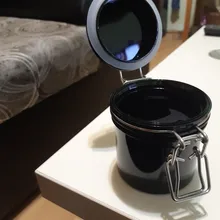 Depósito de almacenamiento de pegamento para pestañas, soporte adhesivo Individual, tarro de almacenamiento sellado activado, herramienta de maquillaje