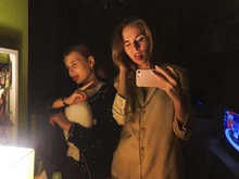 Sudadera con capucha de talla grande para mujer, ropa de calle de estilo coreano harajuku, tops con estampado de manga larga, jerséis de verano