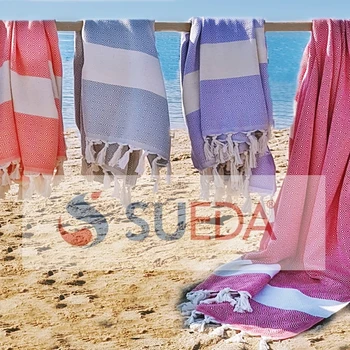 

SUEDA Peshtemal 100% Cotton - Beach, Bath, Hammam, Spa Towel 100x180