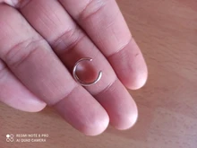 CANNER de Plata de Ley 925 trepadores de plata de la oreja aretes para las mujeres círculo geométrico Clip para la oreja con personalidad No perforado agujero pendientes de Clip pendientes largos aretes pendientes