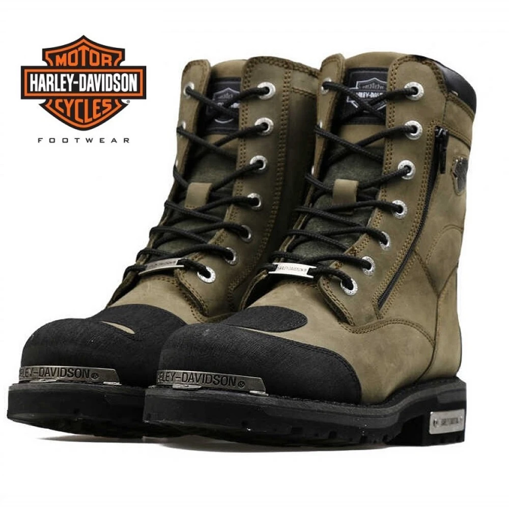 Botas originales Davidson para hombre y mujer, zapatos de cuero genuino para motocicleta, suela gruesa, impermeables, informales, Invierno botas invierno hombre botas nieve hombre botas militares hombre|Botas de motocicleta| AliExpress