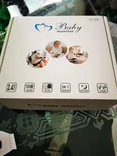 Hebeiros-cámara inalámbrica de seguridad con batería de 1080P, Monitor de vídeo de 4,3 pulgadas para bebé, visión nocturna, recordatorio de tiempo de alimentación