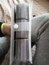 1pc 120 ranuras portadores de identificación PP mate tarjeta libro tarjetas de gran capacidad Clip billete colección de las existencias