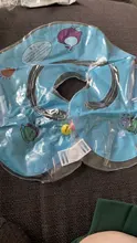 Anillo de cuello para bebé, accesorios de natación, tubo de seguridad infantil, flotador circular para baño, inflable, agua