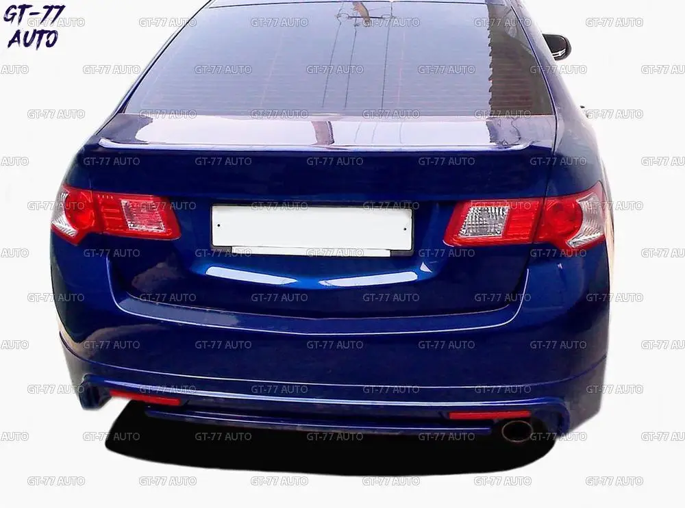 Декоративные накладки на передний и задний бампер для Honda Accord 8 2008-2011 юбки стайлинг тюнинг молдинг внешний материал ABS пластик