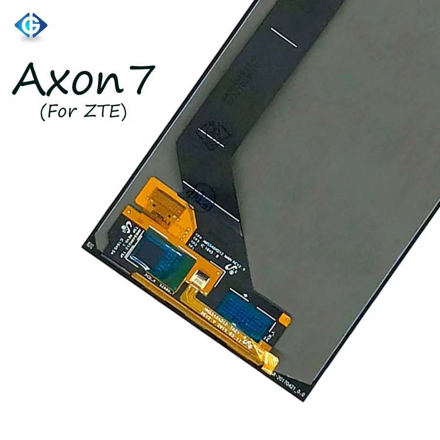 5,5 ''Запчасти для zte Axon 7 A2017 A2017U A2017G Полный ЖК-дисплей с сенсорным экраном дигитайзер сборка части для zte AXON7 экран