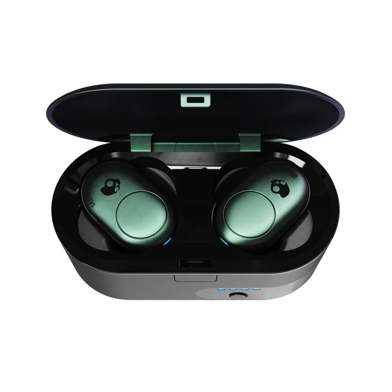 Наушники Skullcandy Bluetooth Push действительно черные/зеленые