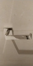 Hook Towel-Rack Set-Mirror Paper-Holder Bathroom-Accessories Toilet Polished Stainless-Steel