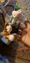 Plush-Doll Finger-Puppets Animals Hand-Cartoon Baby Theater Mini Children Educational