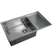 Мойка для кухни ZorG ZL R 780440(Диаметр сливного отверстия 3 1/2 дюйма(90мм), глубина чаши 200мм, шумоизоляционное по