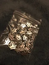 20 Uds. Colgantes de corona princesa 13x11mm Color plateado bronce tibetano colgantes joyas antiguas, fabricación artesanal