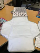 Sunveno-alfombrilla para cambio de bebé, colchón impermeable, lavable, portátil, plegable, cambiante, esterillas reutilizables, almohadilla de viaje para pañales