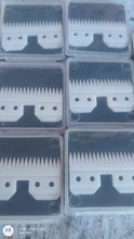 10 pcs/lot 18 teeth hair clipper blade ceramic cutters