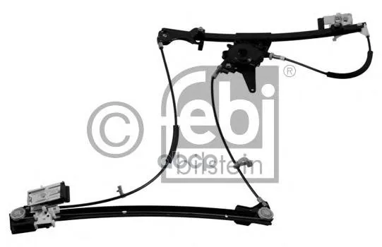 15376f_стеклоподъемник!Передний Левый Электричvw Golf/Vento 1.4-2.9/1.9d/Tdi/Sdi 91-99 Febi 15376 Febi арт. 15376