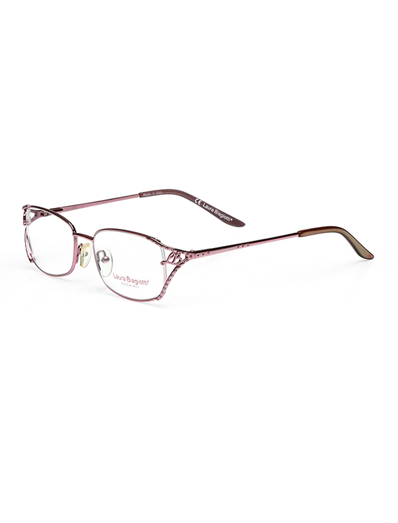 

Markamilla Women Reading Glasses Frame Demo Glasses Eyewear Transparent High Quality WomenLaura Biagiotti LB 004 FFL