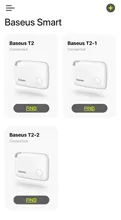Baseus-rastreador inteligente inalámbrico para niños, localizador de llaves con alarma antipérdida, localizador de billetera, aplicación de registro GPS, etiqueta de alarma de Antipérdida
