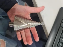 Hole-Cutter Drill-Bit Groove Spiral Wood Metal XCAN HSS 1pc Round 6-60mm Shank-Step-Cone