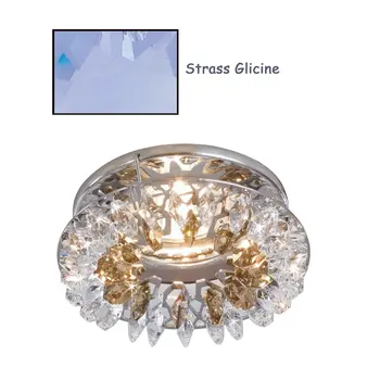 

Recessed downlight Chrome shiny rhinestone made whit swarovski elements wisteria