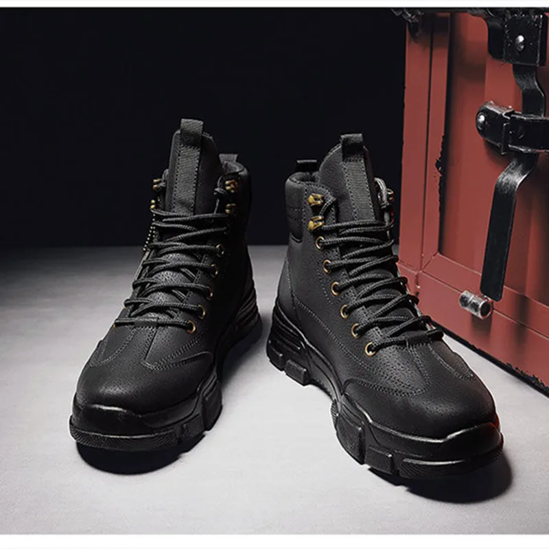 Top Quality Men's Walking Shoes Outdoor Wearable Winter Sports Training Jogging High | Обувь
