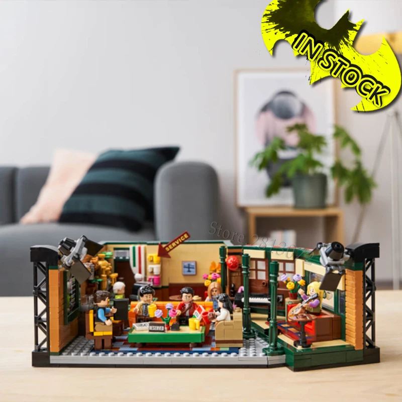 

21319 In Stock Friends Central Perk and Big Bang Theory Ideas Model Building Blocks Bricks Toys Compatible with 16024 21302