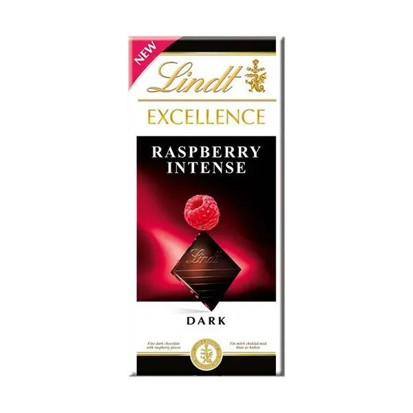 Шоколад Lindt Excellence тёмный малина 100 г | Продукты