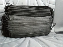 10-200 Uds desechable médico boca máscara Anti polvo máscara negra 3 capas no tejida respirar Facial máscara de filtro máscara quirúrgica