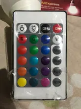 Spotlight-Bulb Bombillas Led-Rgb-Lamp Remote-Control Dimmable E27 110V 220V 10W 2835