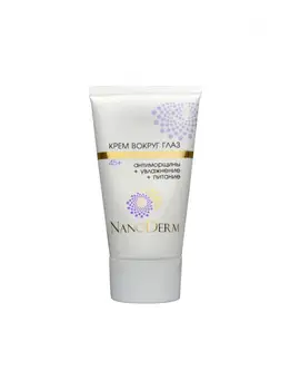 

КРЕМ ВОКРУГ ГЛАЗ С НАНОСОМАМИ 45+, NANODERM 25 МЛ (АНТИМОРЩИНЫ + УВЛАЖНЕНИЕ + ПИТАНИЕ)