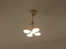 Lamp Bulb Football-Ufo-Bulb Led-Spotlight Folding E27 White Light-Cold/warm 110V 220V