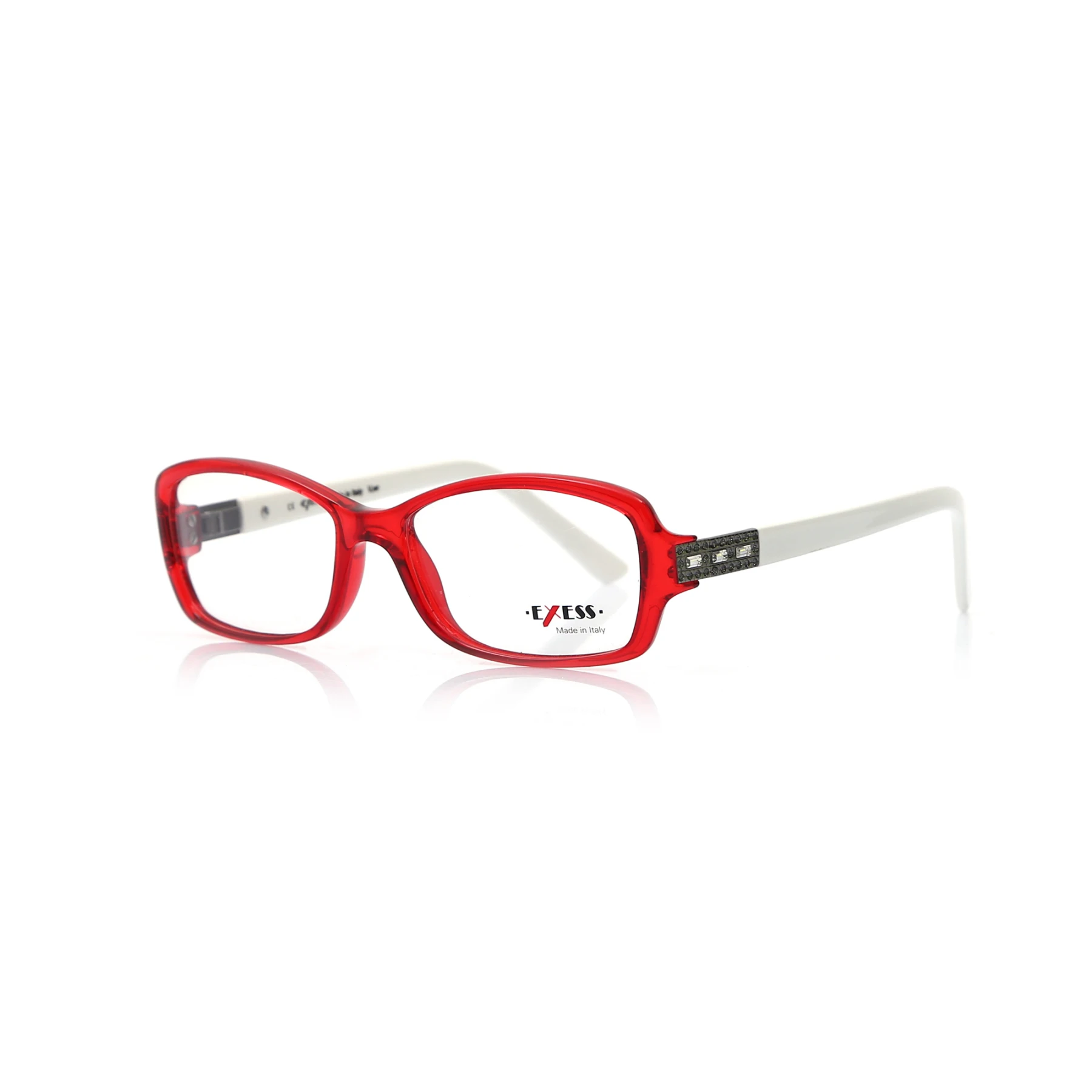

Markamilla Women Reading Glasses RedRectangle Frame Demo Glasses Eyewear Transparent High Quality WomenExess E 214 8098