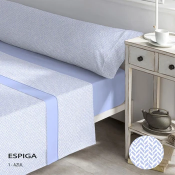 

Catotex Serena linens set, blue, Microline