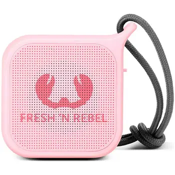 

Rockbox Pebble 1 RB0500CU Bluetooth Speaker portable Wireless shockproof and Splash/spill-resistant color RosaFRESH N King