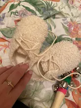 Botas cortas de invierno para niños, zapatos de algodón con cordones y suela suave de terciopelo para bebés de 0 a 24 meses