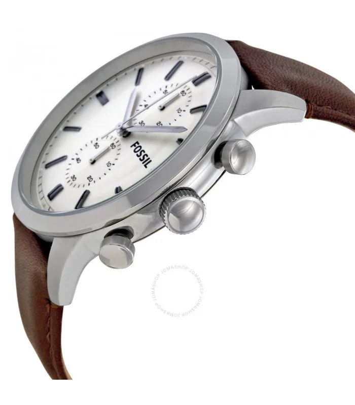 FOSSIL часы TOWNSMAN нержавеющая сталь кожаный кварц FS4865