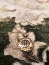 Fallout-Reloj De Bolsillo con colgante para hombre, niño y niña, 4 piezas, juego Fob Steampunk, regalos De Navidad, 111