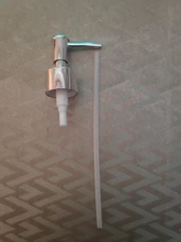 Plastic Soap Pump Liquid Lotion Gel Dispenser Replacement Jar Tube Tool Gold/Silver