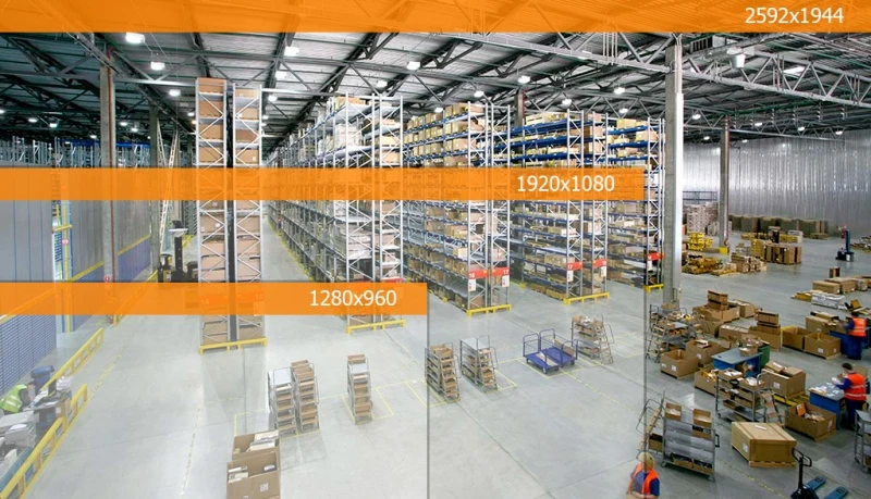 CARCAM CAM-580 - Съемка в разрешении 2592x1944p