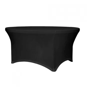 

Round table protector case 120x74cm black RDM Design & Basic