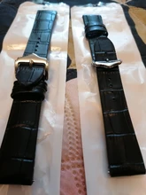 Hengrrc-correa de Reloj de piel de vaca y silicona para hombre y mujer, pulsera de reloj de 18, 20 y 22mm, impermeable, transpirable, accesorios de reloj