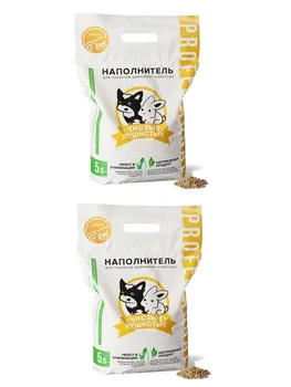 

Filler for toilet 'clean fluffy 'banana 5L 2 pcs.