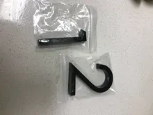 Placa gris moderna de 58mm para el número de la puerta del Hotel, pegatina de dígitos, letrero de placa de plástico ABS, 0123456789