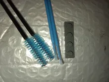 Hisopo de algodón desechable para extensión de pestañas, hisopo de limpieza de pestañas, herramienta cosmética, 100 Uds./50 Uds.