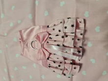Cat Dress Shirt Summer Pet-Puppy Spring Small Dog Stars-Design Bow 2-Colours Apparel