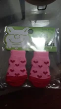 Dog Socks Shoes Paw-Protector Booties-Accessories Anti-Slip Small Warm Knit Thick