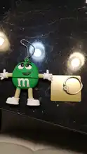 Pendrive USB de M&M, unidad flash de dibujos animados, chocolate, tarjeta de memoria, 32GB, 64GB, 128GB, 16GB, 8GB
