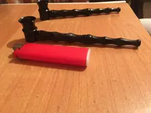 Hand-Pipe Tobacco Non-Stick Black for Home-Party DIY Christmas Xmas/Heat-resistant/Non-stick